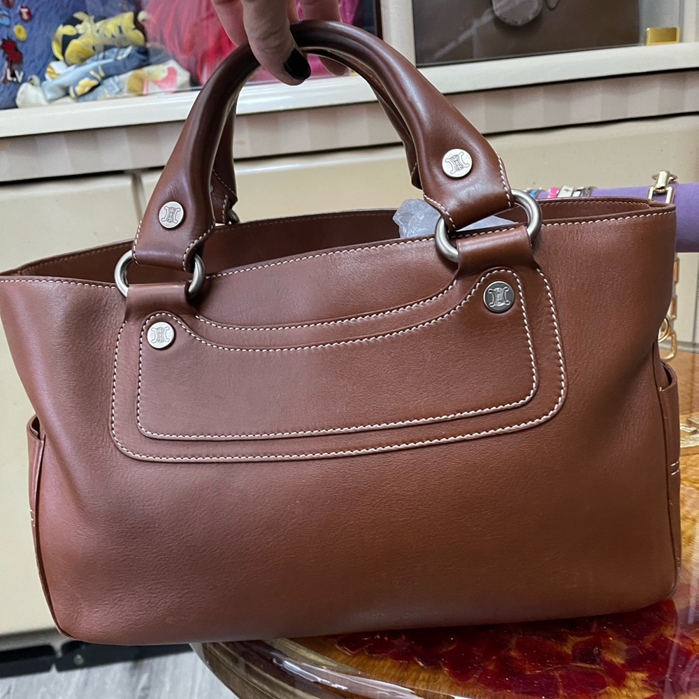 Celine Handbag Authentic In Soft Leather - image 1
